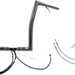 Load image into Gallery viewer, Fat Baggers Inc. Handlebar Kit - Flat Top - 16" - Chrome 602316 - Main Product View