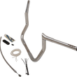 Load image into Gallery viewer, Fat Baggers Inc. Handlebar Kit - Pointed Top - 10" - Chrome 909110 - Back View