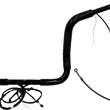 Load image into Gallery viewer, Fat Baggers Inc. Handlebar Kit - Pointed Top - 12" - Black 812412-B - Main Product View