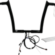 Load image into Gallery viewer, Fat Baggers Inc. Handlebar Kit - Pointed Top - 12" - Black 901912-B - Main Product View