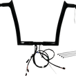 Load image into Gallery viewer, Fat Baggers Inc. Handlebar Kit - Pointed Top - 12" - Black 902912-B - Main Product View
