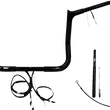 Load image into Gallery viewer, Fat Baggers Inc. Handlebar Kit - Pointed Top - 12" - Black 912012-B - Main Product View