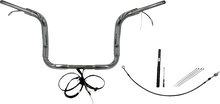 Load image into Gallery viewer, Fat Baggers Inc. Handlebar Kit - Pointed Top - 12" - Chrome 812412 - Main Product View