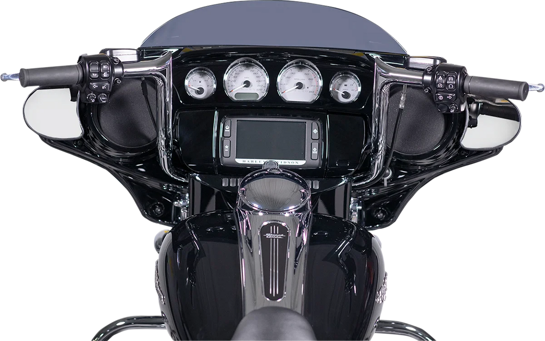 Fat Baggers Inc. Handlebar Kit - Pointed Top - 12" - Chrome 909112 - Additional View 11