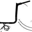 Load image into Gallery viewer, Fat Baggers Inc. Handlebar Kit - Pointed Top - 14" - Black 802214-B