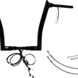 Load image into Gallery viewer, Fat Baggers Inc. Handlebar Kit - Pointed Top - 14" - Black 802314-B