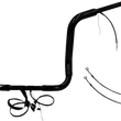 Load image into Gallery viewer, Fat Baggers Inc. Handlebar Kit - Pointed Top - 14" - Black 802514-B - Main Product View