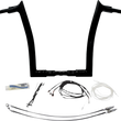 Load image into Gallery viewer, Fat Baggers Inc. Handlebar Kit - Pointed Top - 14" - Black 809614-B - Main Product View