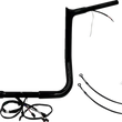 Load image into Gallery viewer, Fat Baggers Inc. Handlebar Kit - Pointed Top - 14" - Black 902214-B