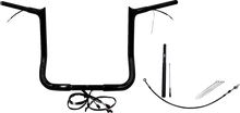 Load image into Gallery viewer, Fat Baggers Inc. Handlebar Kit - Pointed Top - 14" - Black 912014-B - Main Product View