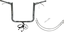 Load image into Gallery viewer, Fat Baggers Inc. Handlebar Kit - Pointed Top - 14" - Chrome 801214