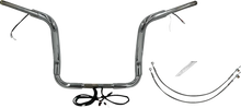 Load image into Gallery viewer, Fat Baggers Inc. Handlebar Kit - Pointed Top - 14" - Chrome 801514 - Main Product View