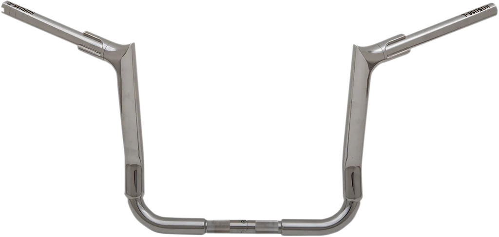 Fat Baggers Inc. Handlebar Kit - Pointed Top - 14" - Chrome 819614 - Side View