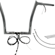 Load image into Gallery viewer, Fat Baggers Inc. Handlebar Kit - Pointed Top - 14" - Chrome 901914 - Main Product View
