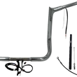Load image into Gallery viewer, Fat Baggers Inc. Handlebar Kit - Pointed Top - 14" - Chrome 912014 - Main Product View