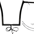 Load image into Gallery viewer, Fat Baggers Inc. Handlebar Kit - Pointed Top - 16" - Black 902916-B - Main Product View