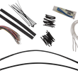 Load image into Gallery viewer, Fat Baggers Inc. Handlebar Kit - Pointed Top - 16" - Black 909116-B - Side View