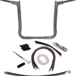 Load image into Gallery viewer, Fat Baggers Inc. Handlebar Kit - Pointed Top - 16" - Chrome 809116 - Main Product View