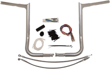 Load image into Gallery viewer, Fat Baggers Inc. Handlebar Kit - Pointed Top - 16" - Chrome 909116 - Main Product View