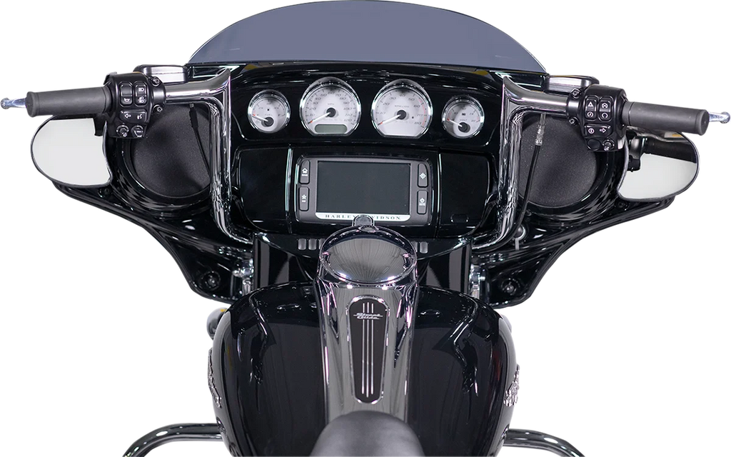 Fat Baggers Inc. Handlebar Kit - Pointed Top - 16" - Chrome 909116 - Additional View 12