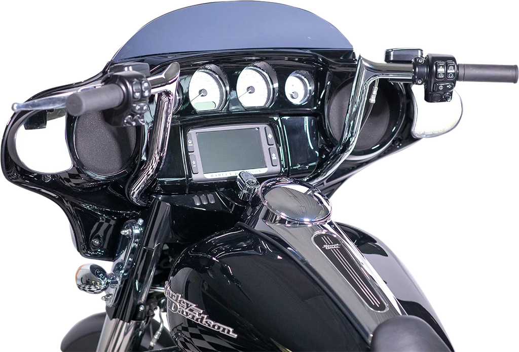 Fat Baggers Inc. Handlebar Kit - Pointed Top - 16" - Chrome 909116 - Additional View 13