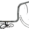 Load image into Gallery viewer, Fat Baggers Inc. Handlebar Kit - Rounded Top - 12" - Black 902512-B - Side View