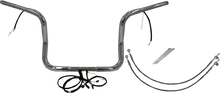 Load image into Gallery viewer, Fat Baggers Inc. Handlebar Kit - Rounded Top - 12" - Chrome 902512 - Main Product View