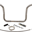 Load image into Gallery viewer, Fat Baggers Inc. Handlebar Kit - Rounded Top - 12" - Chrome 909412 - Main Product View