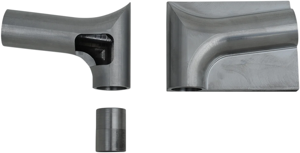 Fat Baggers Inc. Handlebar Kit - Rounded Top - 12" - Chrome 909412 - Additional View 6