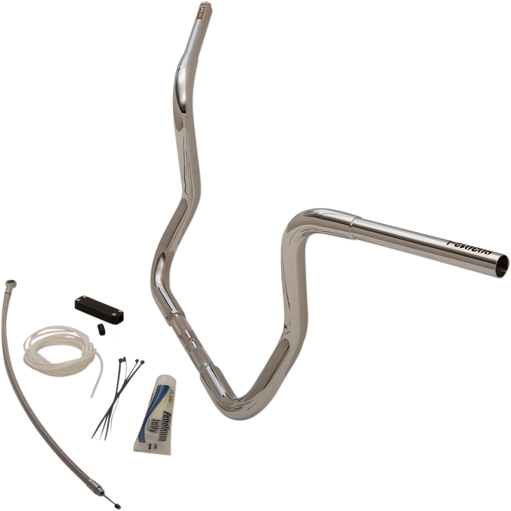 Fat Baggers Inc. Handlebar Kit - Rounded Top - 12" - Chrome 909412 - Additional View 13