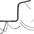 Load image into Gallery viewer, Fat Baggers Inc. Handlebar Kit - Rounded Top - 14" - Black 901514-B - Main Product View