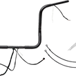 Load image into Gallery viewer, Fat Baggers Inc. Handlebar Kit - Rounded Top - 14" - Black 902514-B - Main Product View