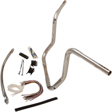 Load image into Gallery viewer, Fat Baggers Inc. Handlebar Kit - Rounded Top - 14" - Chrome 909414 - Additional View 8