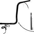 Load image into Gallery viewer, Fat Baggers Inc. Handlebar Kit - Rounded Top - 16" - Black 912516-B - Main Product View