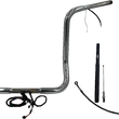 Load image into Gallery viewer, Fat Baggers Inc. Handlebar Kit - Rounded Top - 16" - Chrome 912516 - Main Product View
