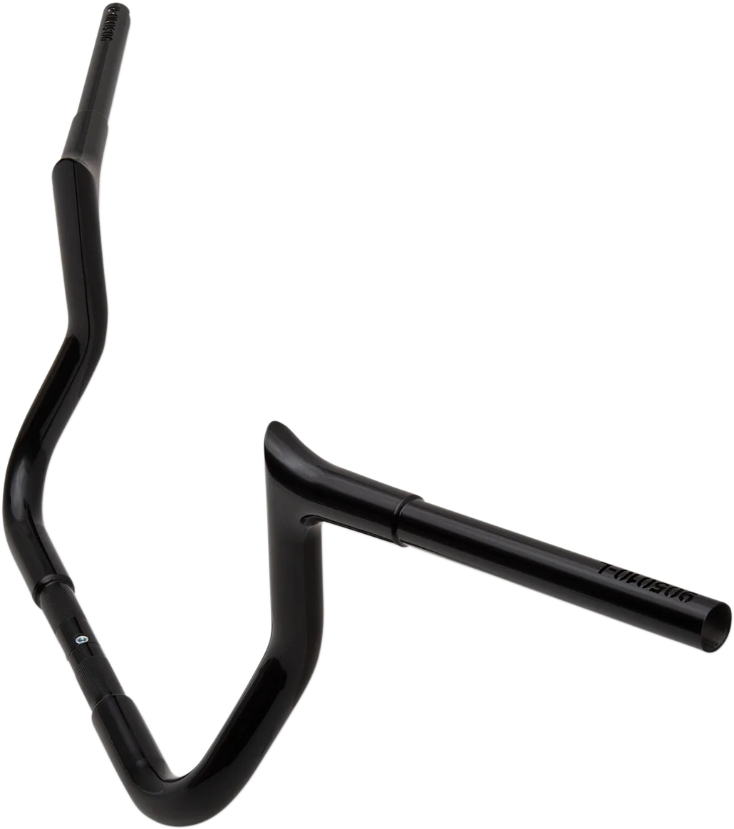 Fat Baggers Inc. Handlebar - Pointed Top - 10" - Black 905010-B - Back View