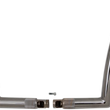 Load image into Gallery viewer, Fat Baggers Inc. Handlebar - Pointed Top - 10" - Chrome 906010 - Main Product View
