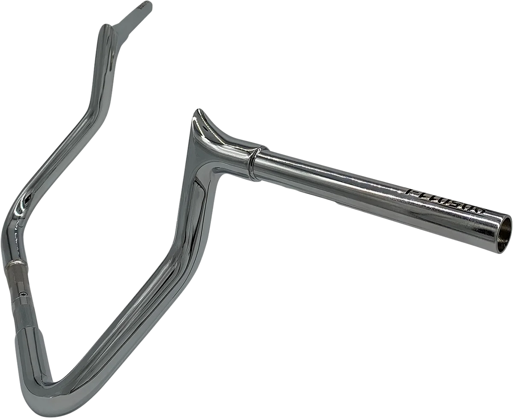 Fat Baggers Inc. Handlebar - Pointed Top - 11" - Chrome 905011 - Side View