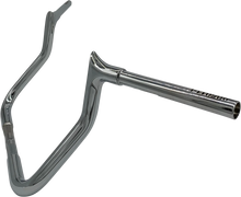 Load image into Gallery viewer, Fat Baggers Inc. Handlebar - Pointed Top - 11" - Chrome 905011 - Side View