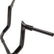 Load image into Gallery viewer, Fat Baggers Inc. Handlebar - Pointed Top - 12" - Black 805012-B - Side View