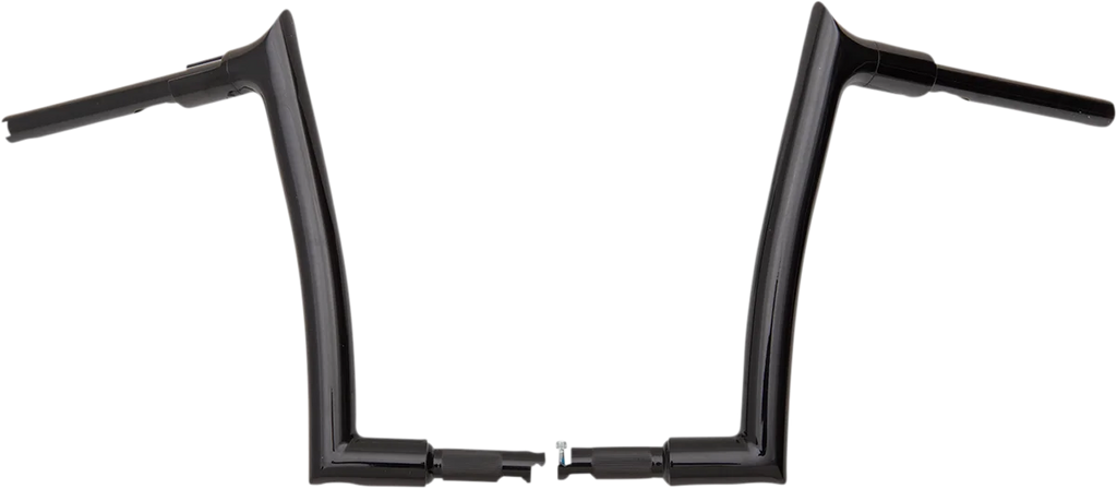 Fat Baggers Inc. Handlebar - Pointed Top - 12" - Black 807012-B - Side View