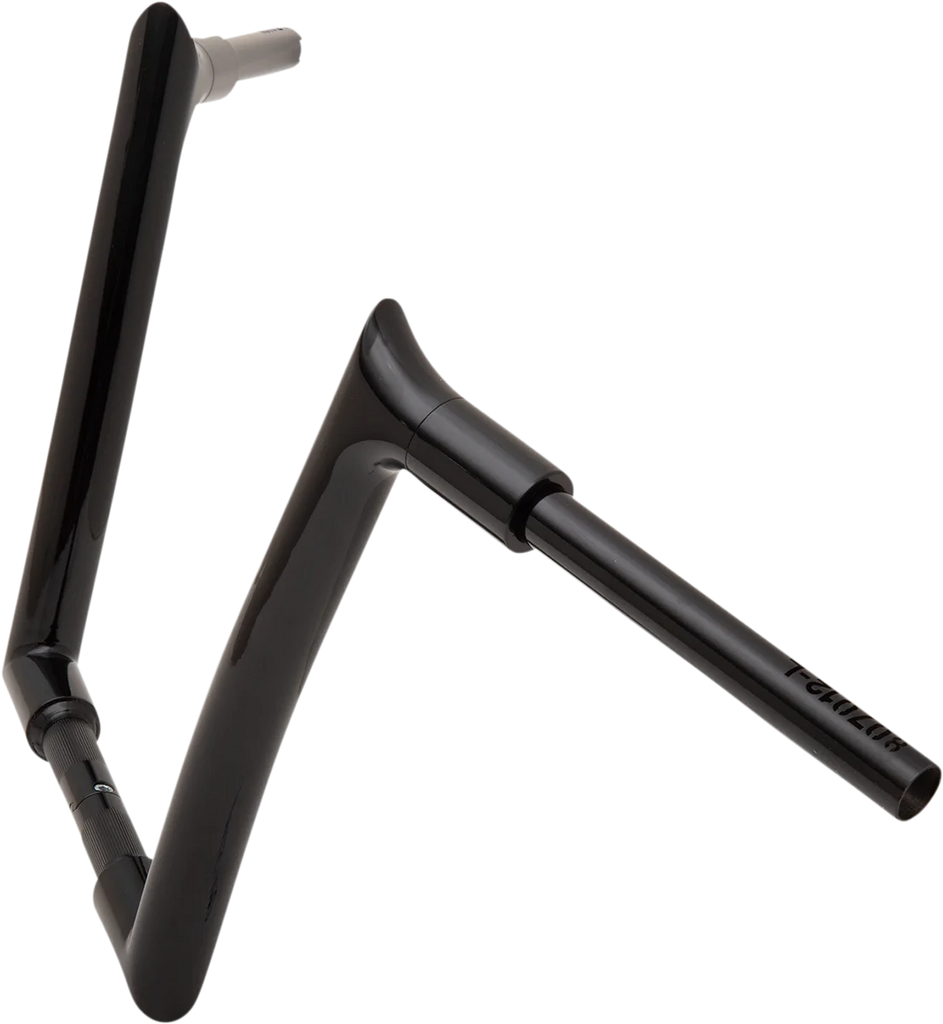 Fat Baggers Inc. Handlebar - Pointed Top - 12" - Black 807012-B - Back View