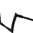 Load image into Gallery viewer, Fat Baggers Inc. Handlebar - Pointed Top - 12" - Black 808012-B - Side View