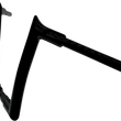 Load image into Gallery viewer, Fat Baggers Inc. Handlebar - Pointed Top - 12" - Black 808012-B - Additional View 5