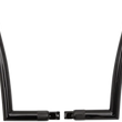 Load image into Gallery viewer, Fat Baggers Inc. Handlebar - Pointed Top - 12" - Black 908012-B - Side View