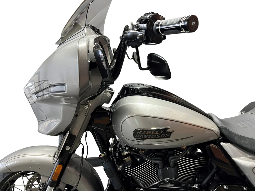 Fat Baggers Inc. Handlebar - Pointed Top - 12" - Black 945012-B - Side View