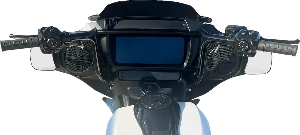 Fat Baggers Inc. Handlebar - Pointed Top - 12" - Black 945012-B - Back View