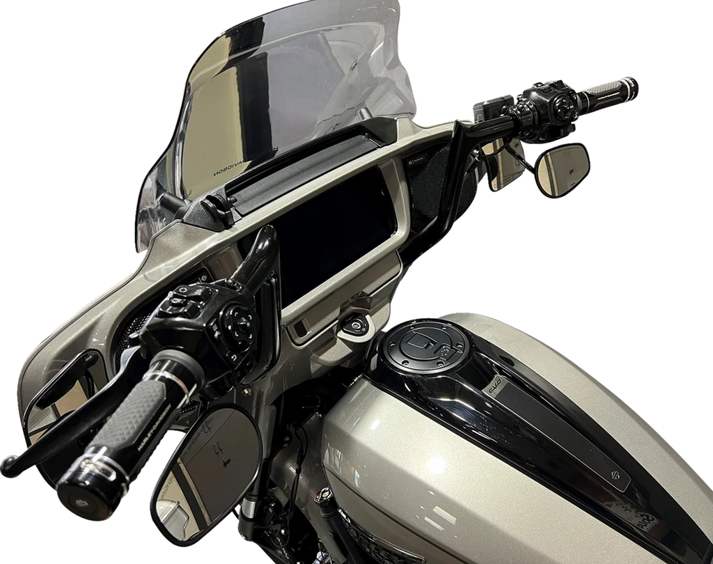 Fat Baggers Inc. Handlebar - Pointed Top - 12" - Black 945012-B - Installation View