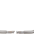Load image into Gallery viewer, Fat Baggers Inc. Handlebar - Pointed Top - 12" - Chrome 805012 - Back View