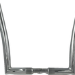 Load image into Gallery viewer, Fat Baggers Inc. Handlebar - Pointed Top - 12" - Chrome 948012 - Main Product View